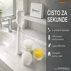 Magic Brush 5 u 1 – Električna Četka za Čišćenje sa USB Punjenjem