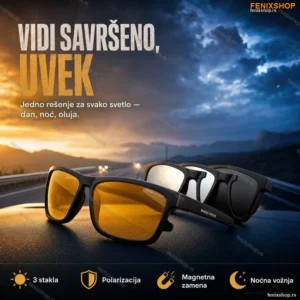 Magic Vision polarizovane naočare sa promenljivim staklima