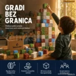 Magnetne Magične Kocke – Set od 76 Delova za Kreativnu Gradnju