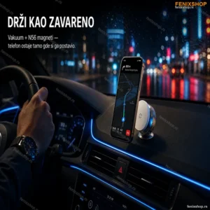 Magnetni Vakuum Držač za Telefon