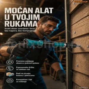 Manuelni pištolj za eksere