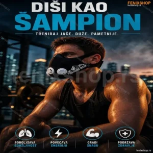 🥇 Maska za Trening – Simulacija Nadmorske Visine (Elevation Training Mask)