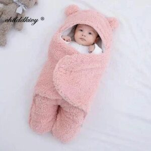 Mekana vreća za spavanje za bebe BabyBlanket Roze