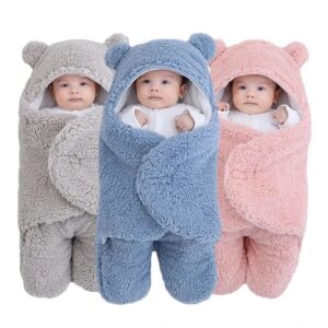 Mekana vreća za spavanje za bebe BabyBlanket Sivo