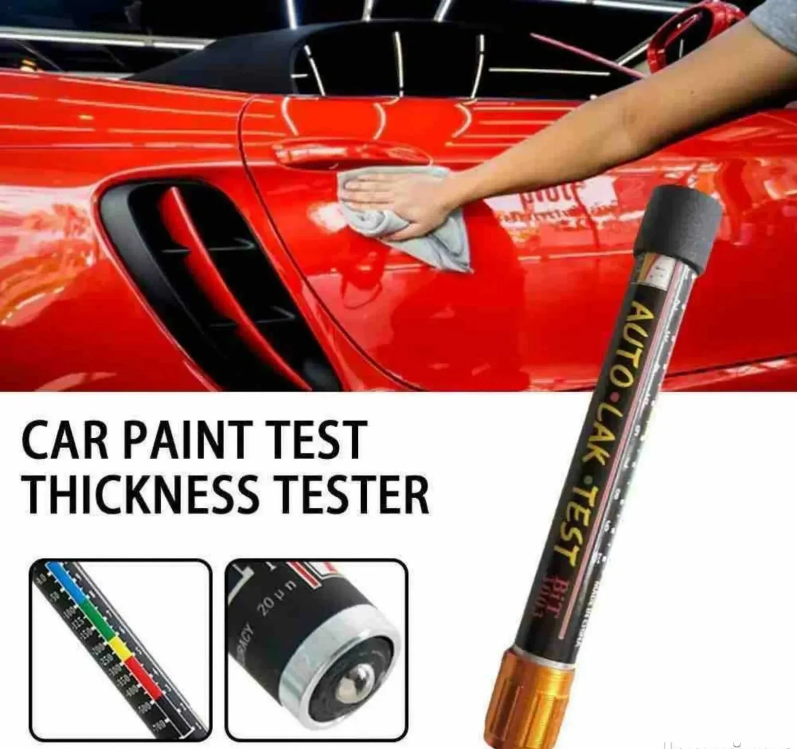Merač debljine laka automobila BIT 3003 tester debljine laka - prednja strana