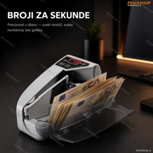 Mini Brojač Novca — Kompaktni Ručni Brojač Novčanica i Kovanica