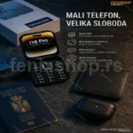 Mini Mobilni Telefon na Preklop i16 Pro – Dual SIM, Kompaktan Dizajn