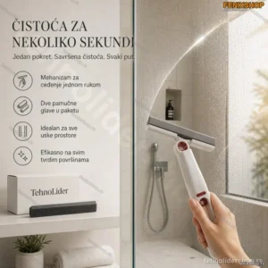Mini Mop za Čišćenje sa Pamunom Glavom 1+1 — Brzo i Jednostavno