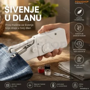 Mini ručna mašina za šivenje