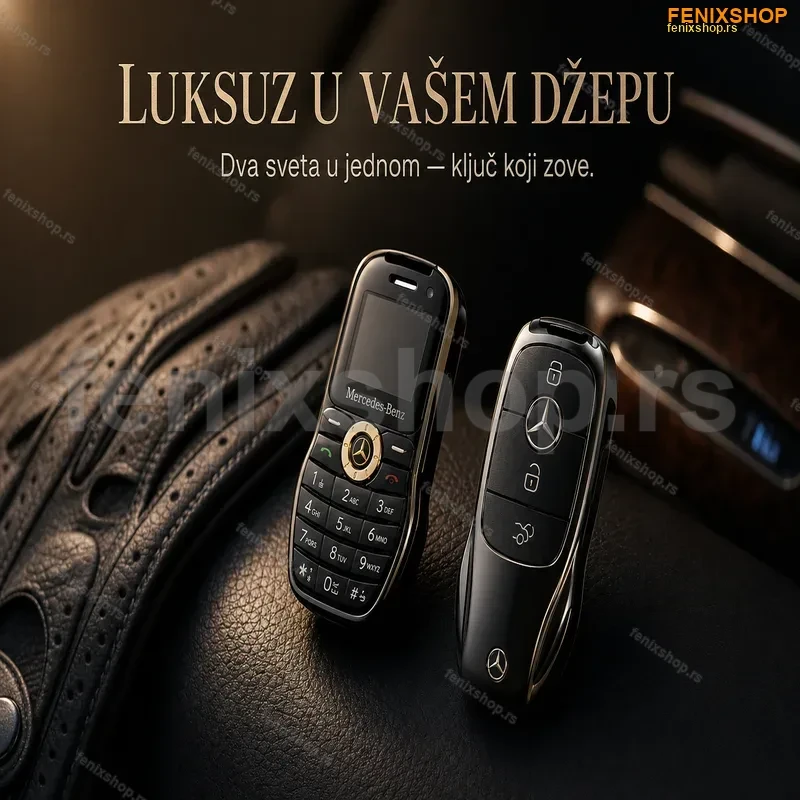 mini-telefon-mercedes-benz-oblika-kljuca-dual-sim-sa-bluetoo-fenixshop Mini telefon Mercedes Benz oblika ključa – Dual SIM sa