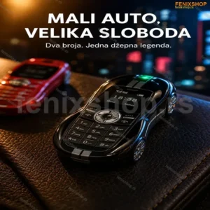 Mini telefon u obliku automobila Dual SIM X18