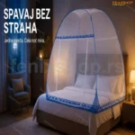 MiraCanopy mreža šator protiv komaraca 200x180x145 cm