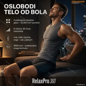 Moćni masažer celog tela-RelaxPro 360