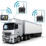 Monitor 7inci + dve wifi bezicne kamere za kamion, kombajn