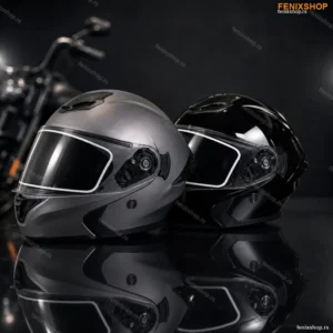 Moto Kaciga na Preklop (Flip-Up) sa Duplim Vizirom – Modularna Kaciga za Motor, Skuter i Touring Vožnju