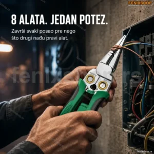 Multifunkcionalna klešta 8 u 1 — profesionalni alat za popravke