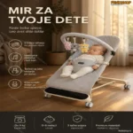 Multifunkcionalna Njihalica za Bebe sa Točkićima