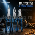 Multifunkcionalni Set Klešta 3u1 – Rezanje, Skidanje i Savijanje Žice