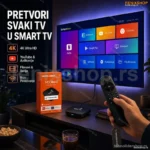 MX10 Android Smart TV tranformator