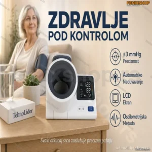 Novamedic Digitalni Aparat za Merenje Pritiska – Automatski, Precizan