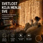 Novogodišnja LED Zavesa 3m x 3m