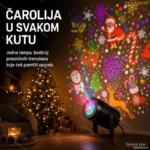 Novogodišnji PROJEKTOR sa prazničnim motivima