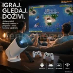 P30 MAX Android Projektor i Retro Konzola