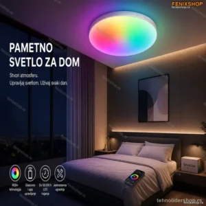 Pametna LED Plafonjera – Moderno Pametno Osvetljenje za Dom