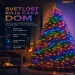 Pametne Led lampice za jelku 10m