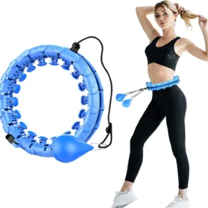 Pametni masažni obruč za vežbanje sa tegovima