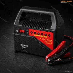 Pametni Punjač za Akumulator 12V 6A – Automatski Auto Punjač za AGM, GEL i Olovne Baterije
