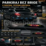 Parking senzori 8 komada sa dodatnim vizuelnim displejom