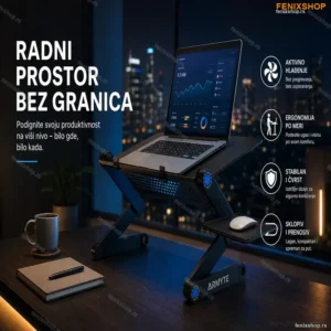 Podesivi sto za Lap Top sa velikim kulerom