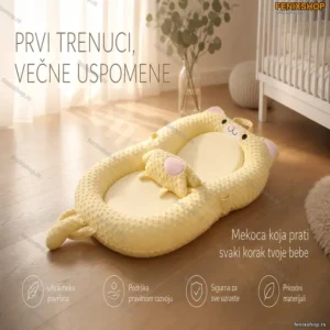 Podloga za spavanje i za igru za bebe sa efektom tapkanja