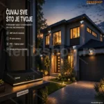 POE Sistem Video Nadzora sa 8 Kamera 5MP – NVR Komplet Jortan