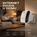 Pojačivač Wi-Fi Signala – Proširi Pokrivenost po Celom Domu