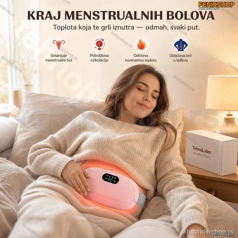 Pojas – grejač za ublažavanje menstrualnih bolova Pojas – grejač za ublažavanje menstrualnih bolova