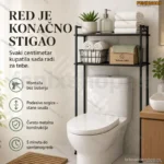 Polica za Iznad WC Šolje