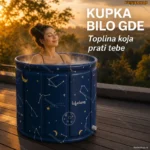 Prenosiva Sklopiva Kada sa Izolacijom za Održavanje Temperature
