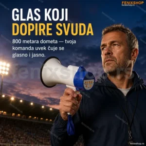 Prenosivi megafon 40W sa dometom 800 metara