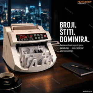 Profesionalni Brojač Novca sa UV Detekcijom i Automatskim Brojenjem Novčanica