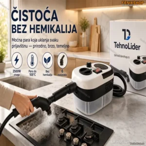 Profesionalni Paročistač sa Rezervoarom - EcoSteam Master 2500W