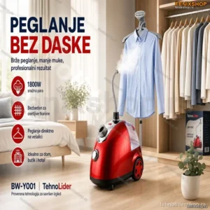 Profesionalni Vertikalni Paročistač i Pegla na Paru