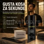 Puder za Gušću Kosu sa Keratinskim Mikrovlaknima – Crna i Tamno Braon