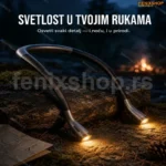 Punjiva LED lampa za vrat sa USB-C punjenjem