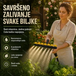 Raspršivač za Navodnjavanje Bašte – Ravnomerno Zalivanje Biljaka