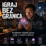 Retro Konzola XGB35 – 20.000 Igrica, IPS Ekran i TV Izlaz