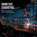 Retrovizor kamera L9000 Full HD 1080P sa DVR snimanjem – Vehicle Blackbox