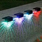 solarne RGB lampe - prednja strana