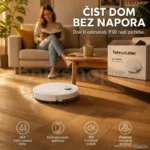 Robot usisivač P30 sa aplikacijom – pametno 3u1 čišćenje bez muke
